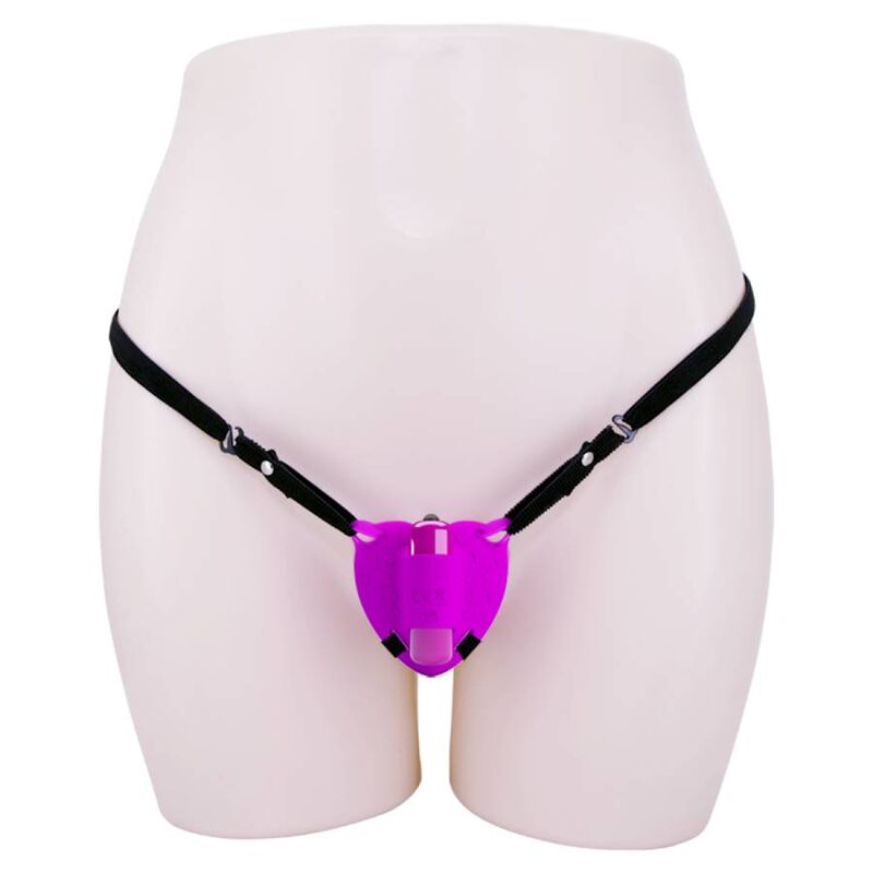 PRETTY LOVE - HEARTBEAT CLITORIS MASSAGER 10 VIBRATION MODES PURPLE - 4