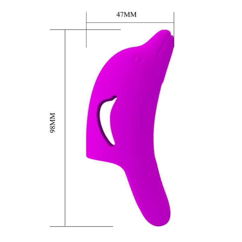 PRETTY LOVE - DELPHINI POWERFUL PURPLE FINGER STIMULATOR - 6