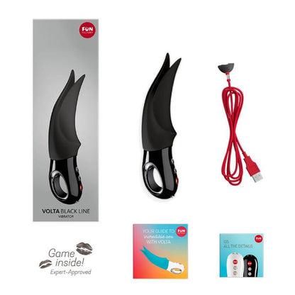 FUN FACTORY - VOLTA CLITORAL VIBRATOR BLACK LINE - 7