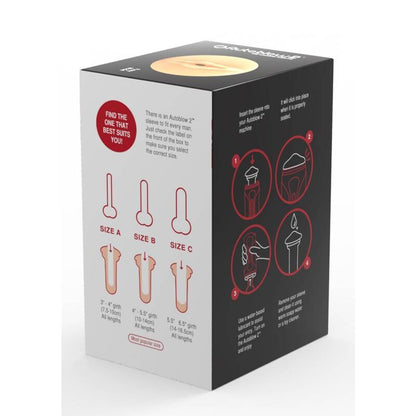 AUTOBLOW - 2+ VAGINA SLEEVE SIZE B - 1