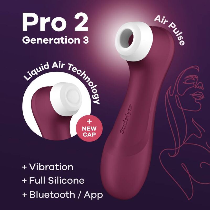 SATISFYER - PRO 2 GENERACIÓN 3 LILAC BLUETOOTH & APP - 4