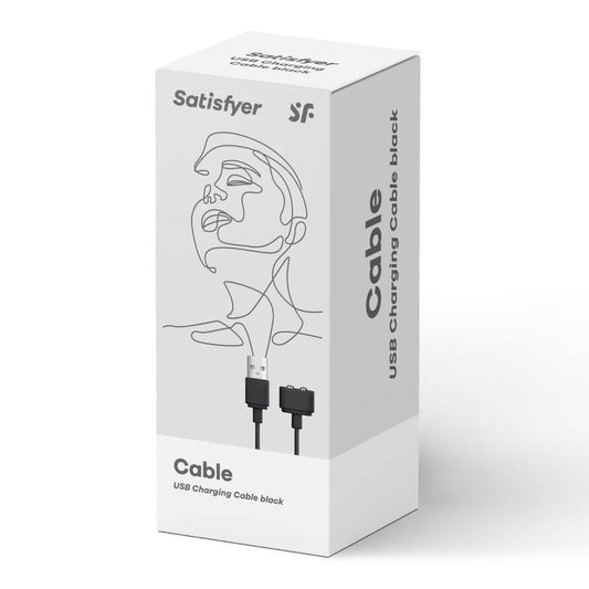 SATISFYER - CHARGING WIRE BLACK - 1