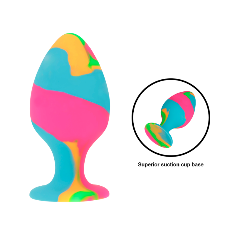 INTENSE - COFFRET DE PLUGS EN SILICONE MULTICOLORE