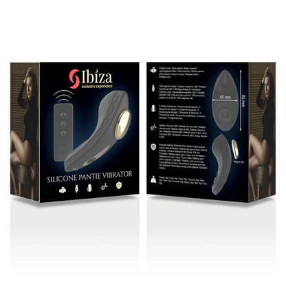 IBIZA - SILICONE PANTIES VIBRATOR REMOTE CONTROL