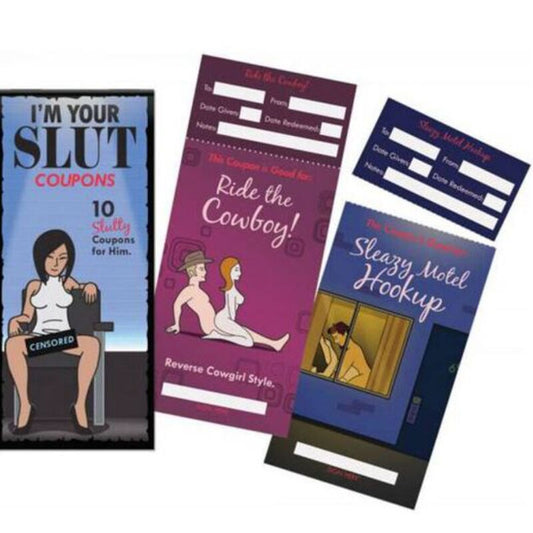 KHEPER GAMES - IM YOUR SLUT COUPONS  / EN - 1