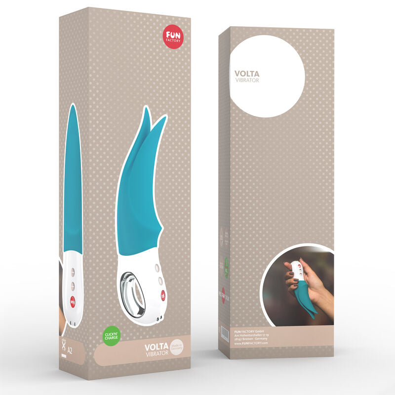 FUN FACTORY - VOLTA G5 CLITORAL VIBRATOR PETROL - 8