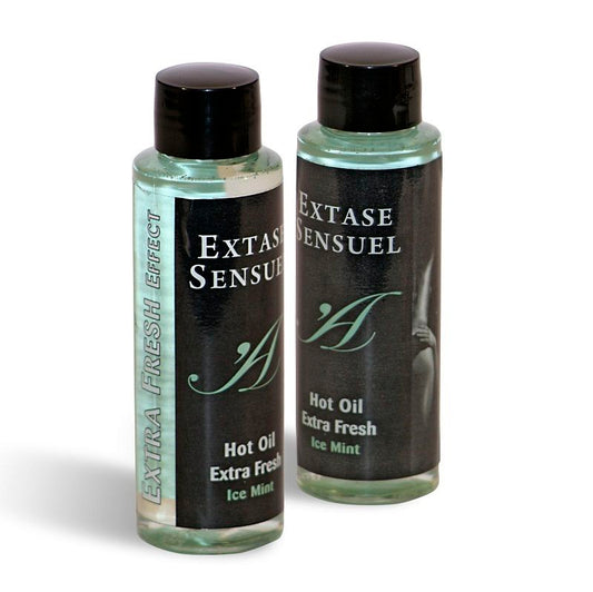 EXTASE SENSUAL - MASSAGE OIL WITH EXTRA FRESH ICE EFFECT 100 ML - 1