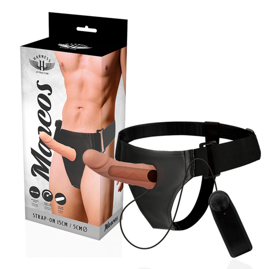 HARNESS ATTRACTION - RNES HOLLOW FRAMES WITH VIBRATOR 15 CM -O- 5 CM - 1