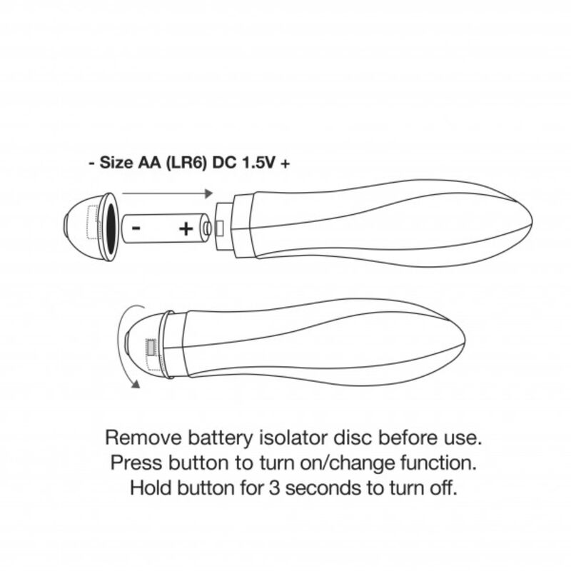 ROCKS-OFF - TWISTER VIBRATOR 10 MODES - 5
