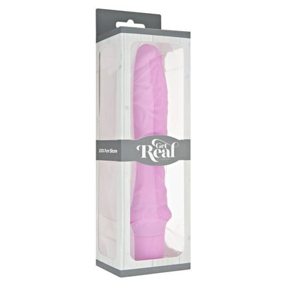 GET REAL - CLASSIC LARGE PINK VIBRATOR - 3