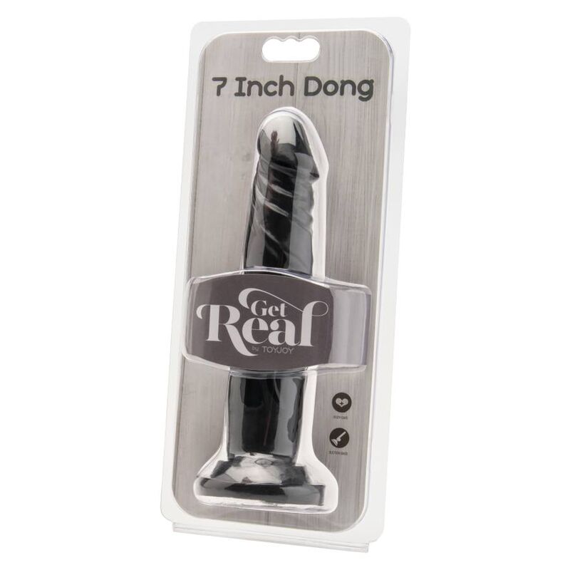 GET REAL - DONG 18 CM BLACK - 2