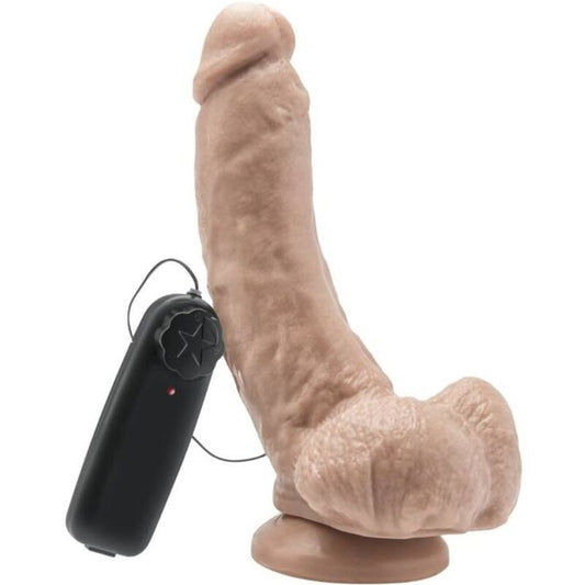 GET REAL - DILDO 20,5 CM WITH BALLS VIBRATOR SKIN - 1