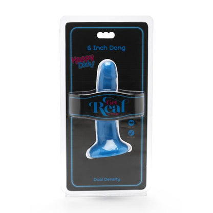 GET REAL - HAPPY DICKS DONG 12 CM BLUE - 2