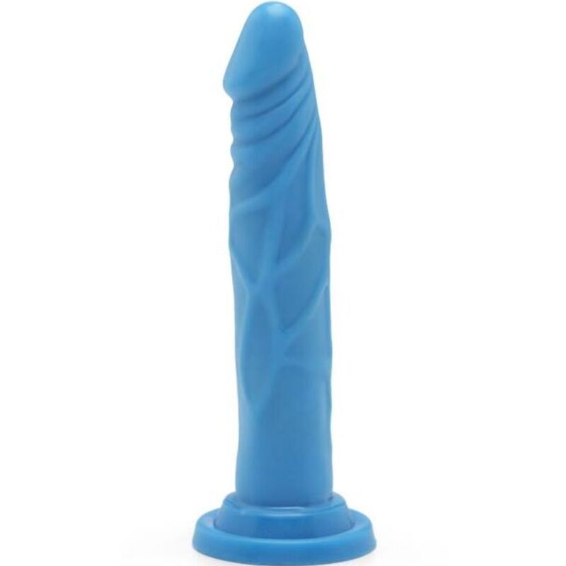 GET REAL - HAPPY DICKS DONG 19 CM BLUE - 1