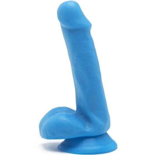 GET REAL - HAPPY DICKS DILDO 12 CM BALLS BLUE - 1