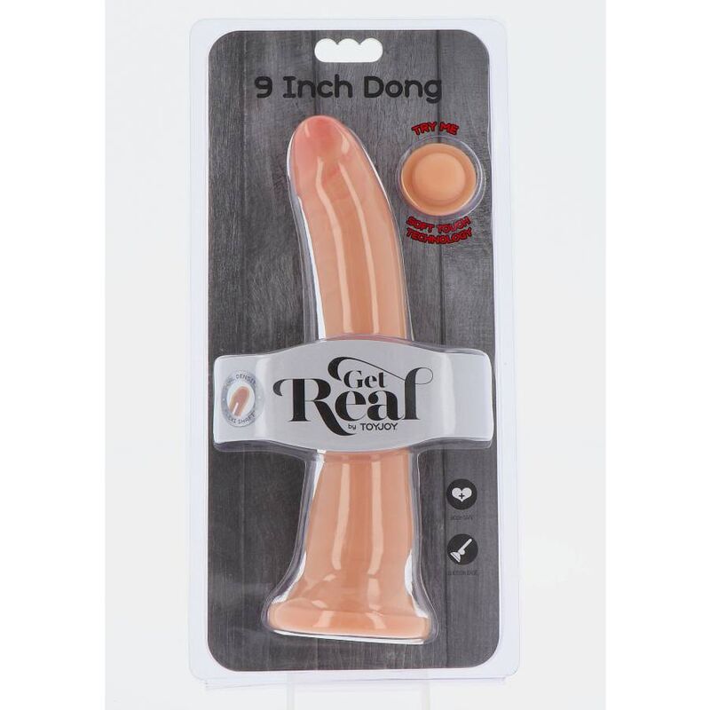 GET REAL - 20.5CM DOUBLE DENSITY DONG LEATHER