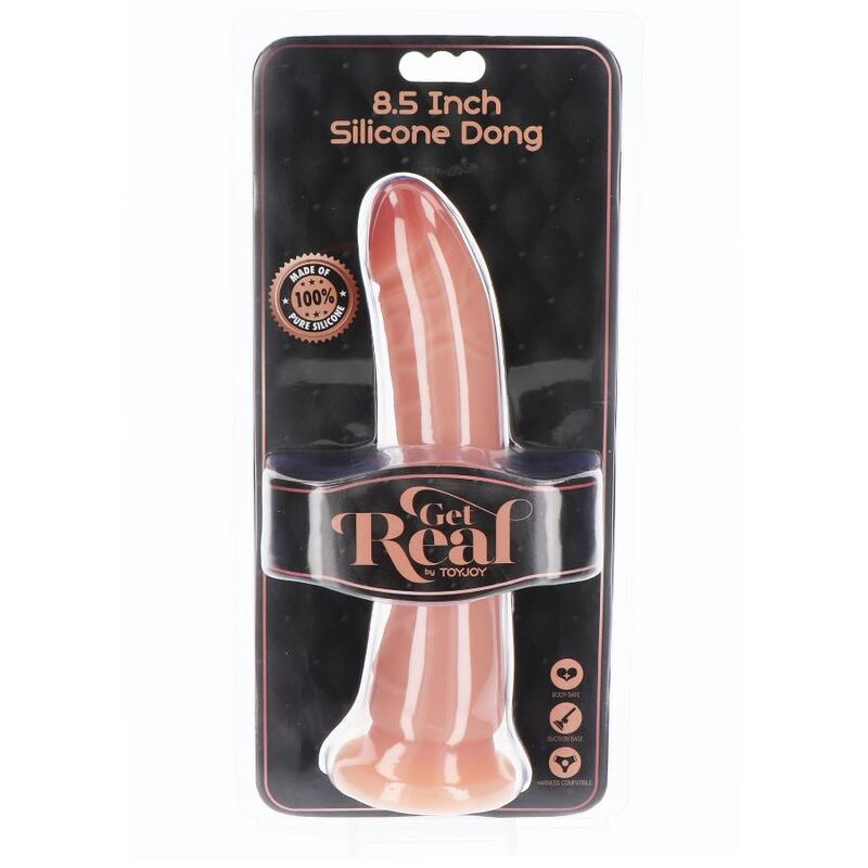 GET REAL - SILICONE DONG 21 CM SKIN - 3