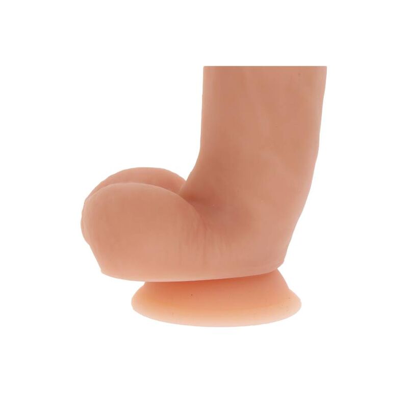 GET REAL - SILICONE DILDO 18 CM W BALLS SKIN - 2