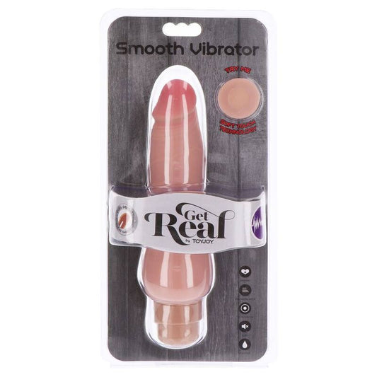 GET REAL - DUAL DENSITY SMOOTH VIBRATOR SKIN - 1