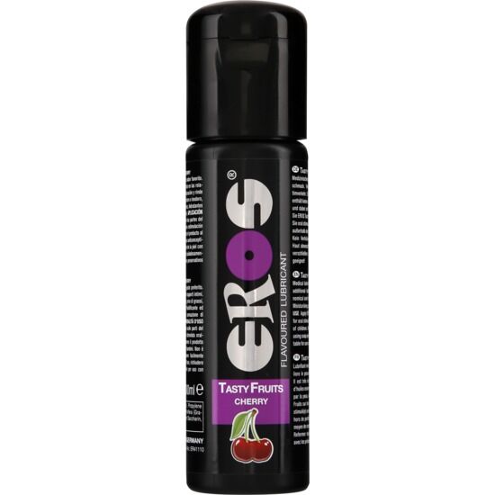 EROS - TASTY FRUITS FLAVOURED LUBRICANT CHERRY 100 ML - 1