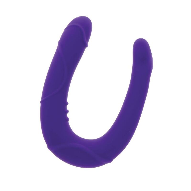 GET REAL - VOGUE MINI DOUBLE DONG PURPLE - 5