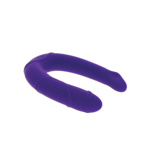 GET REAL - VOGUE MINI DOUBLE DONG PURPLE - 1