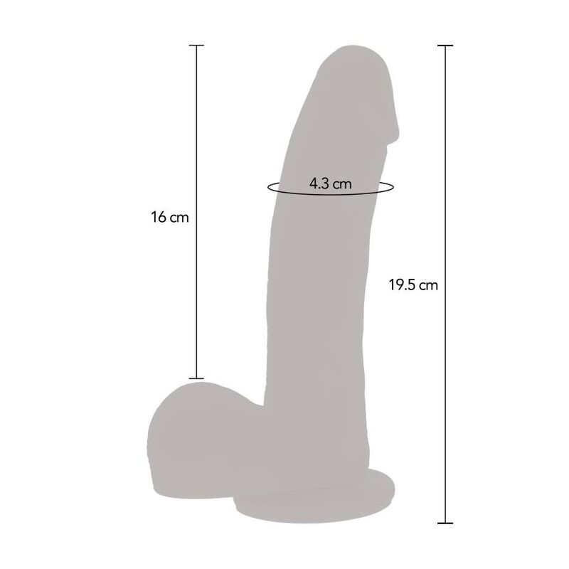 GET REAL - MAGNETIC PULSE TRUSTING DILDO SKIN - 6