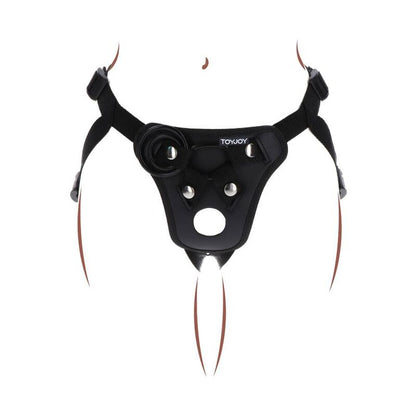 GET REAL - STRAP-ON PLEASURE HARNESS BLACK - 8
