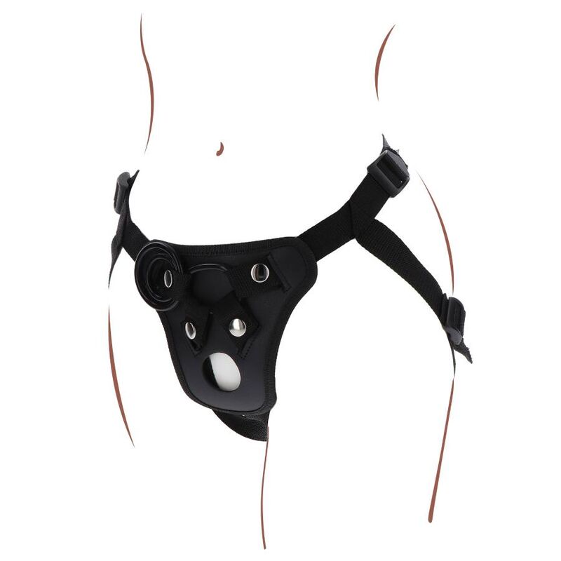 GET REAL - STRAP-ON PLEASURE HARNESS BLACK - 7