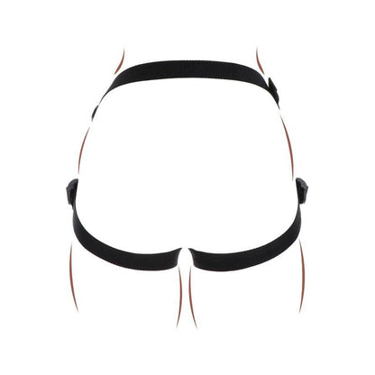 GET REAL - STRAP-ON PLEASURE HARNESS BLACK - 4