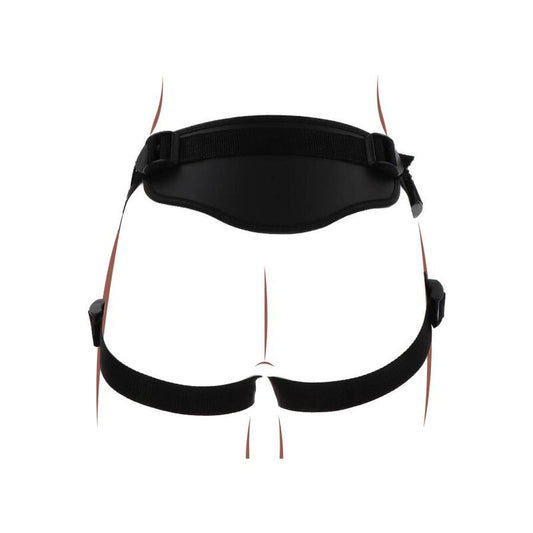 GET REAL - STRAP-ON DELUXE HARNESS BLACK - 1
