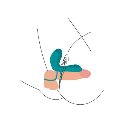 XOCOON - GREEN COUPLE VIBRATING RING