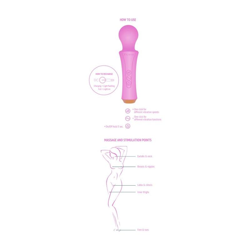 XOCOON - THE PERSONAL WAND FUCHSIA - 3