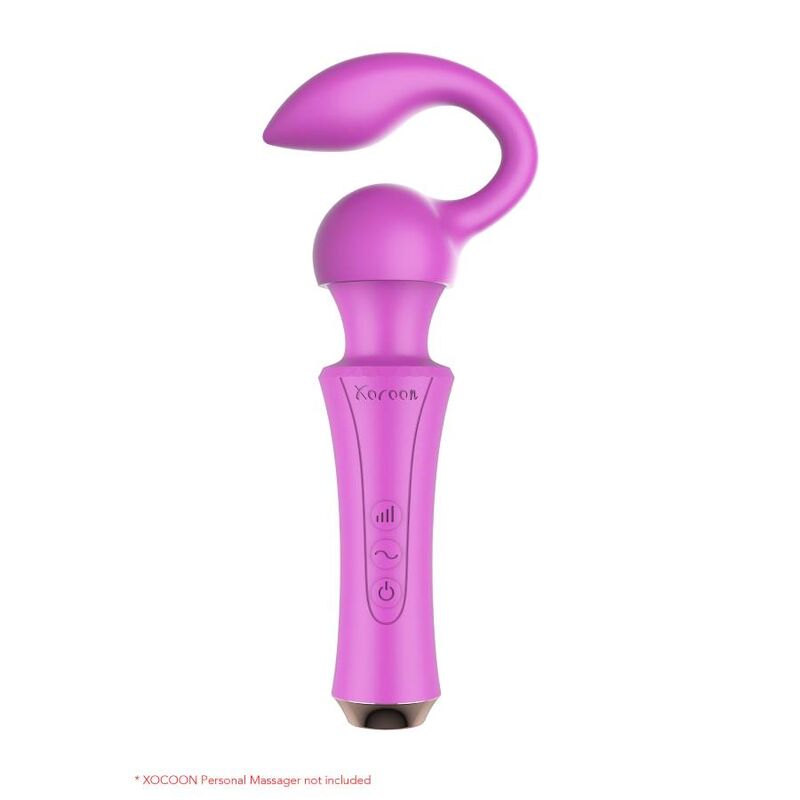XOCOON - ATTACHMENTS PERSONAL MASSAGER FUCHSIA - 5