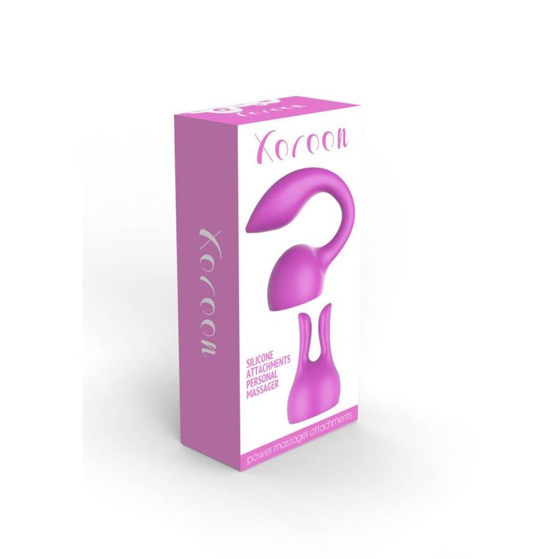 XOCOON - ATTACHMENTS PERSONAL MASSAGER FUCHSIA - 3