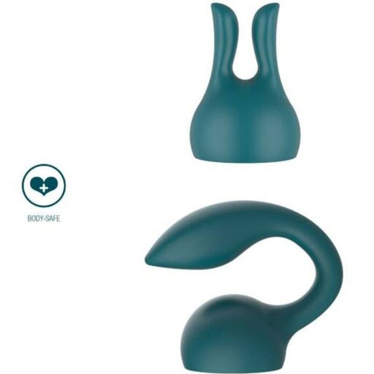 XOCOON - ATTACHMENTS PERSONAL MASSAGER GREEN - 1
