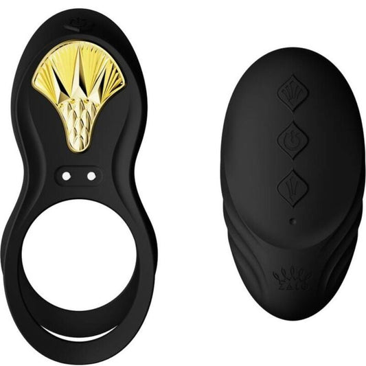 ZALO - BAYEK VIBRATING COUPLES RING BLACK - 1