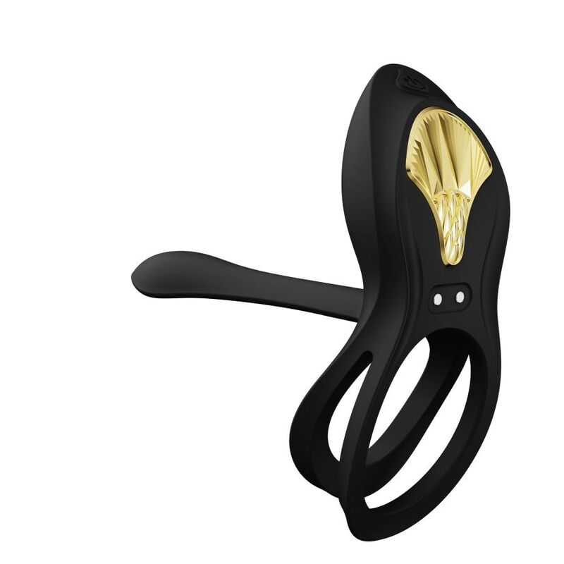 ZALO - BAYEK VIBRATING COUPLES RING BLACK - 14