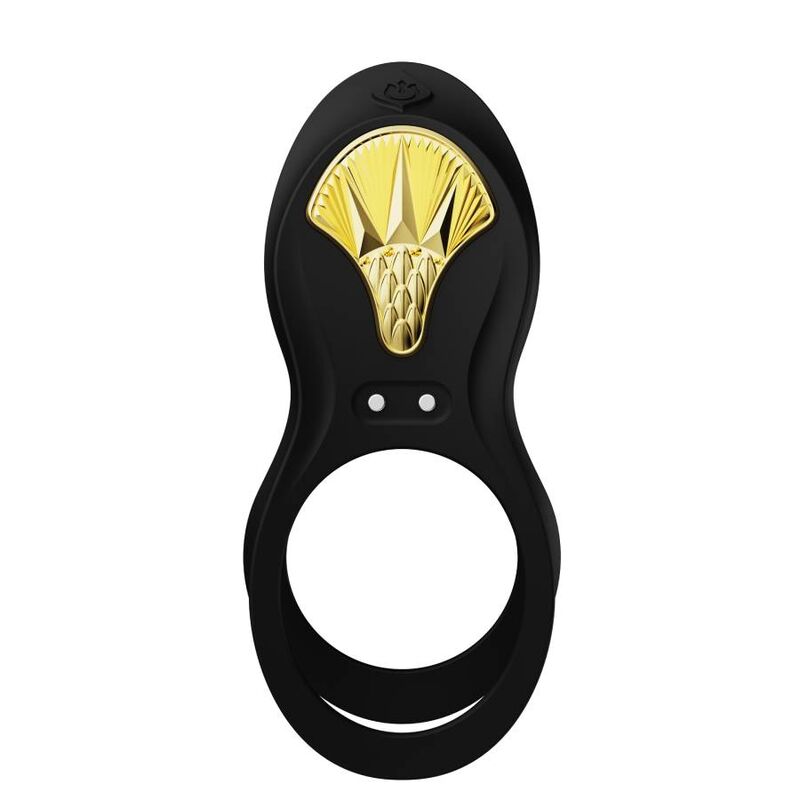 ZALO - BAYEK VIBRATING COUPLES RING BLACK - 6