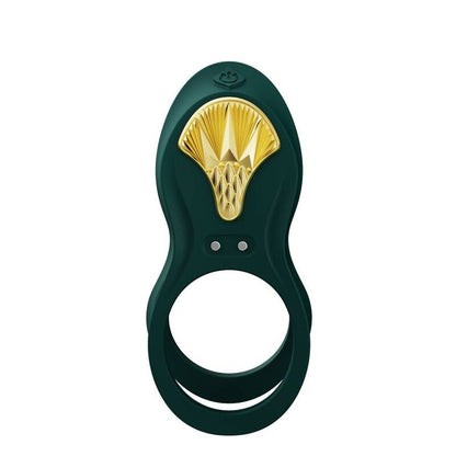 ZALO - BAYEK VIBRATING COUPLES RING GREEN - 12