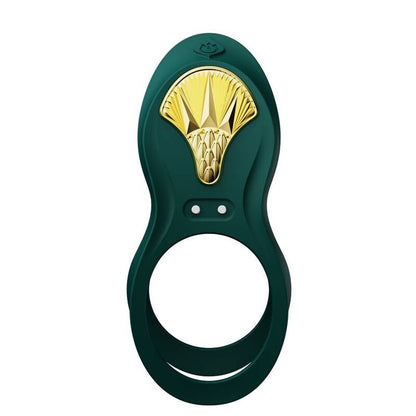 ZALO - BAYEK VIBRATING COUPLES RING GREEN - 9