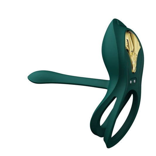 ZALO - BAYEK VIBRATING COUPLES RING GREEN - 1