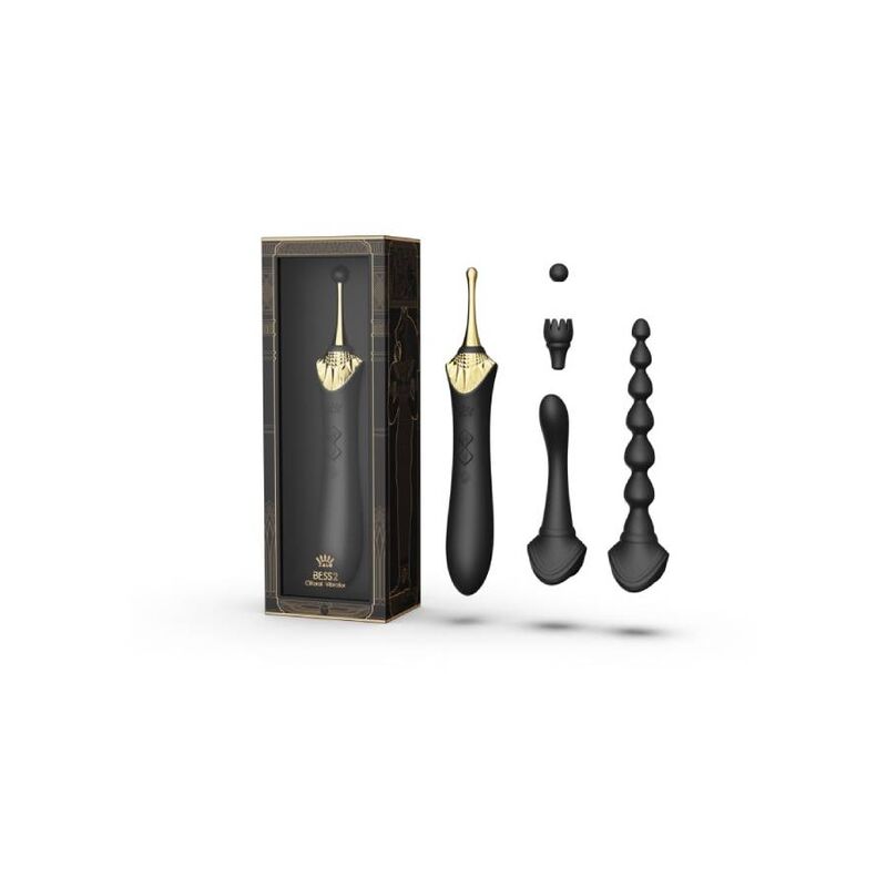 ZALO - BESS 2 CLITORAL MASSAGER BLACK - 7