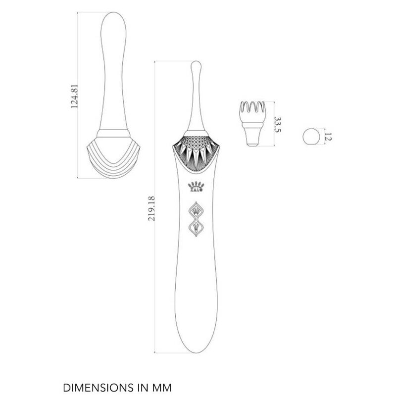 ZALO - BESS 2 CLITORAL MASSAGER BLACK - 6