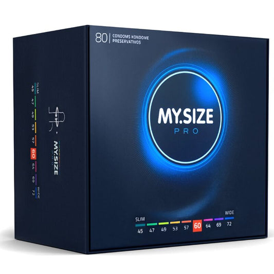 MY SIZE - PRO CONDOMS 60 MM 80 UNITS - 1