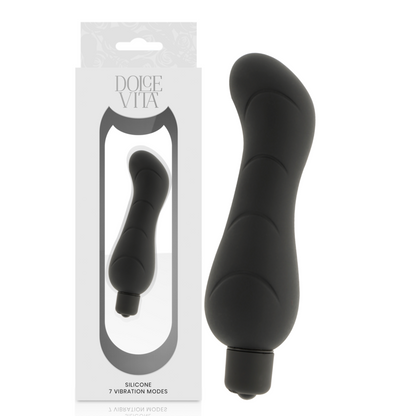 DOLCE VITA - G-SPOT BLACK SILICONE - 5