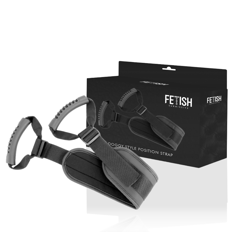 FETISH SUBMISSIVE - DOGGY STYLE HARNESS WITH NOPRENE LINING - 9
