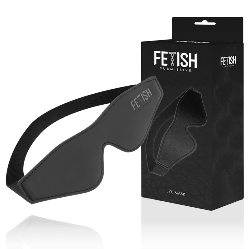 FETISH SUBMISSIVE - VEGAN LEATHER MASK WITH NOPRENE LINING - 4