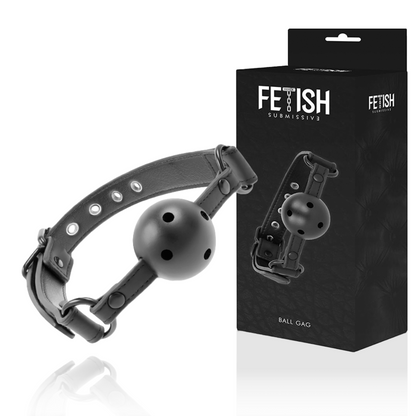 FETISH SUBMISSIVE - VEGAN BREATHABLE GAG - 5