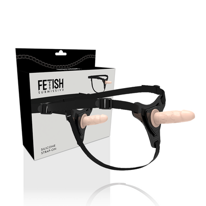 FETISH SUBMISSIVE HARNESS - FLESH REALISTIC SILICONE 12.5 CM - 5